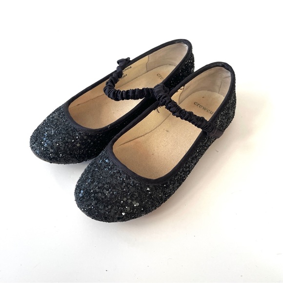 J. Crew Crewcuts Girls' glitter ballet flats - Picture 1 of 5